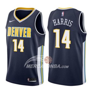 Maglie NBA Denver Nuggets Gary Harris Icon 2017-18 Blu