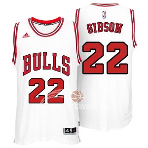 Maglie NBA Gibson Chicago Bulls Blanco