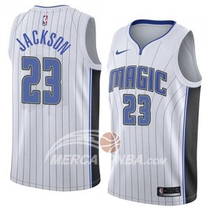 Maglie NBA Orlando Magic Justin Jackson Association 2018 Bianco