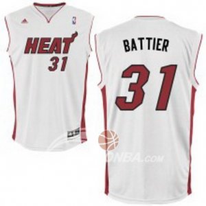 Maglie NBA Battier Miami Heats Blanco