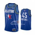 Maglia All Star 2020 Utah Jazz Donovan Mitchell Blu