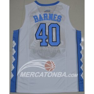 Maglie NBA NCAA Harrison Barnes Bianco