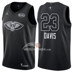 Maglie NBA Anthony Davis All Star 2018 New Orleans Pelicans Nero