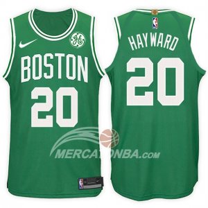 Maglie NBA Gordon Hayward Boston Celtics 2017-18 Verde