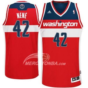 Maglie NBA Nene Washington Wizards Rojo