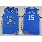 Maglia Bambino NBA NCAA Carter,Norte Carolina Blu