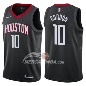 Maglie NBA Houston Rockets Eric Gordon Statehombret 2017-18 Nero