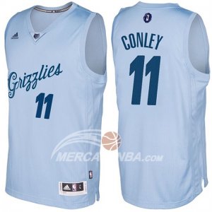 Maglie NBA Christmas 2016 Mike Conley Memphis Grizzlies Claro Blu