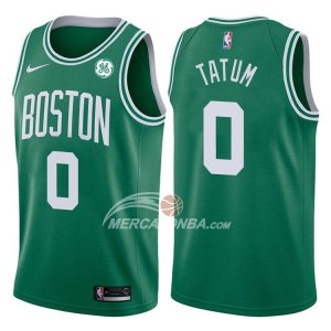 Maglie NBA Autentico Celtics Tatum 2017-18 Verde
