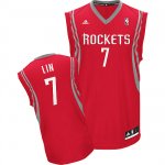 Maglia NBA Rivoluzione 30 Lin,Houston Rockets Rosso