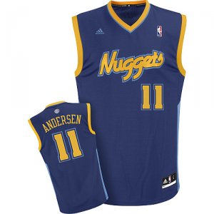 Maglie NBA Andersen,Denver Nuggets Blu2