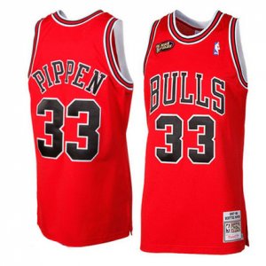 Maglie NBA Retro Pippen 97-98,Chicago Bulls Rosso