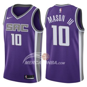 Maglie Nba Sacramento Kings Frank Mason Iii Icon 2017-18 Viola