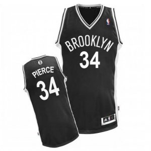 Maglie NBA Rivoluzione 30 Pierce,Brooklyn Nets Nero