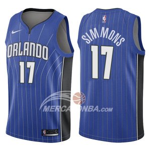 Maglie NBA Orlando Magic Jonathon Simmons Icon 2017-18 Blu