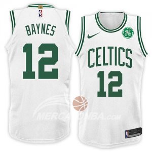 Maglie NBA Boston Celtics Aron Baynes Association 2018 Bianco