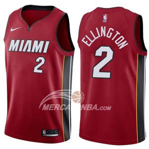 Maglie NBA Miami Heat Wayne Ellington Statement 2017-18 Rosso