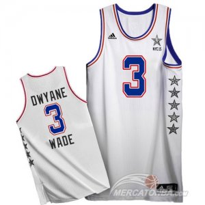 Maglie NBA Dwyane,All Star 2015 Bianco