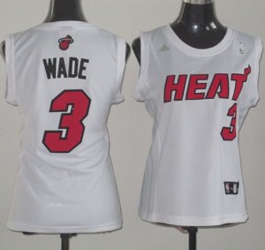 Maglie NBA Donna Wade,Miami Heats Bianco