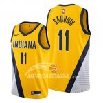 Maglia Indiana Pacers Domantas Sabonis Statement Edition Giallo