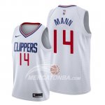 Maglia Los Angeles Clippers Terance Mann Association 2019-20 Bianco
