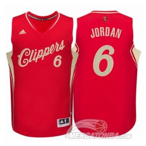 Maglie NBA Jordan Christmas,Los Angeles Clippers Rosso