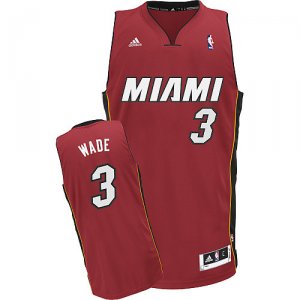 Maglie NBA Rivoluzione 30 Wade,Miami Heats Rosso