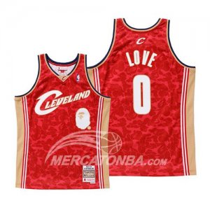 Maglia Cleveland Cavaliers Kevin Love Mitchell & Ness Rosso
