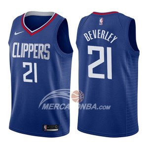 Maglie NBA Los Angeles Clippers Patrick Beverley Icon 2017-18 Blu