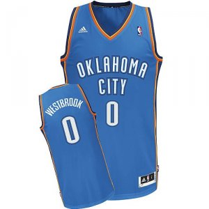 Maglie NBA Westbrook,Oklahoma City Thunder Blu