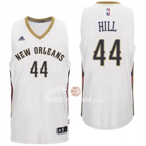 Maglie NBA Hill New Orleans Pelicans Blanco