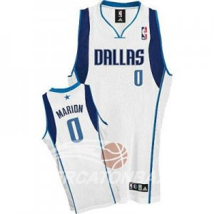 Maglie NBA Marion Dallas Mavericks Blanco