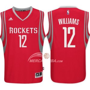 Maglie NBA Williams Houston Rockets Rojo
