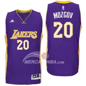 Maglie NBA Mozgov Los Angeles Lakers Purpura