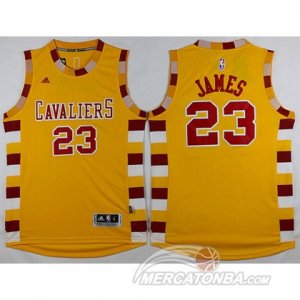 Maglie NBA James,Cleveland Cavaliers Giallo