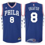 Maglia NBA Okafor,Philadelphia 76ers Blu