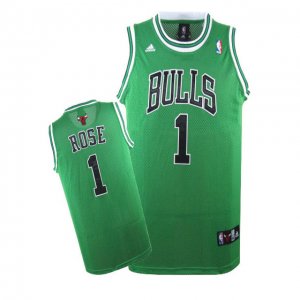 Maglie NBA Rose,Chicago Bulls verde