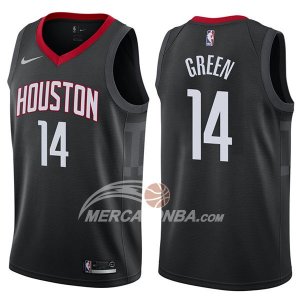 Maglie NBA Houston Rockets Gerald Green Statehombret 2017-18 Nero