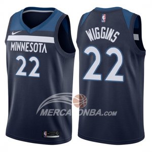 Maglie NBA Andrew Wiggins Minnesota Timberwolves 2017-18 Blu