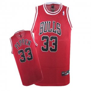 Maglie NBA Pippen,Chicago Bulls Rosso
