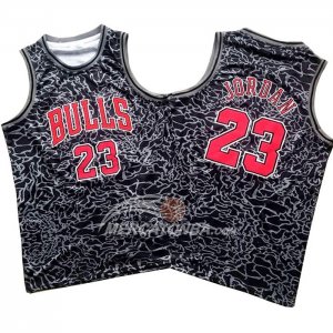 Maglia Chicago Bulls Michael Jordan Mitchell & Ness Nero