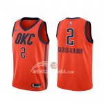 Maglia Oklahoma City Thunder Shai Gilgeous-alexander Earned Arancione