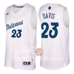 Maglie NBA Davis Christmas,New Orleans Pelicans Bianco