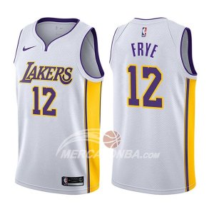 Maglie NBA Los Angeles Lakers Channing Frye Association 2017-18 Bianco