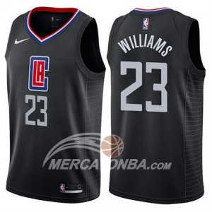 Maglie NBA Los Angeles Clippers Lou Williams Statement 2018-19 Nero