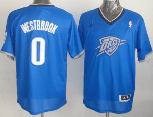 Maglie NBA Natale 2013 Westbrook Blu