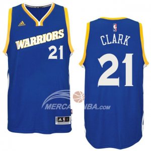 Maglie NBA Clark Golden State Warriors Azul