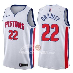 Maglie NBA Detroit Pistons Avery Bradley Association 2017-18 Bianco