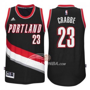 Maglie NBA Crabbe Portland Trail Blazers Negro
