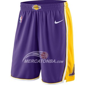 Pantaloni Los Angeles Lakers 2017-18 Viola